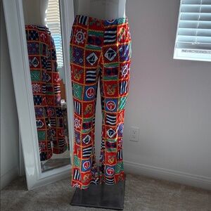 Colorful Nautical Patterned Pants